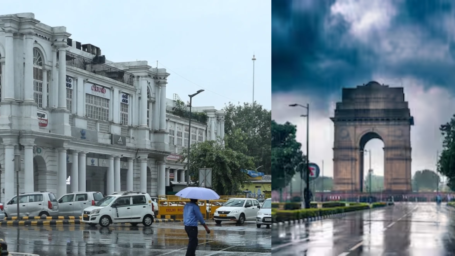 Delhi, Noida and Gurgaon on Heavy Rain Alert 2025