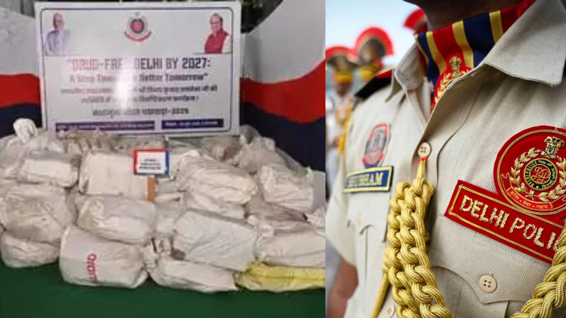 Delhi Police Destroys More Than 3k Crore Worth Illicit Drugs in Big Crackdown